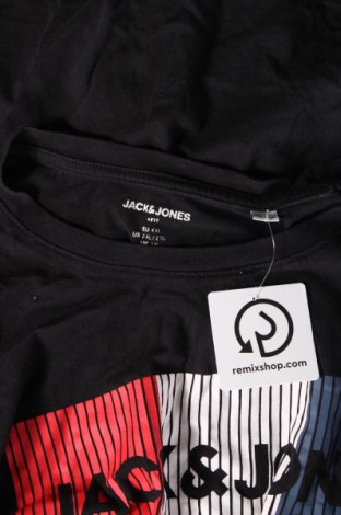 Мъжка тениска Jack & Jones, Размер 4XL, Цвят Черен, Цена 14,00 лв.