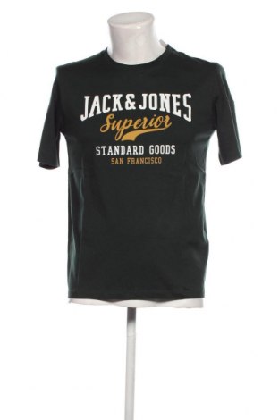 Herren T-Shirt Jack & Jones, Größe S, Farbe Grün, Preis 8,79 €