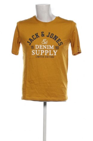 Ανδρικό t-shirt Jack & Jones, Μέγεθος S, Χρώμα Κίτρινο, Τιμή 8,79 €