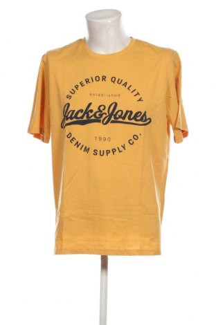 Herren T-Shirt Jack & Jones, Größe XL, Farbe Gelb, Preis 12,78 €