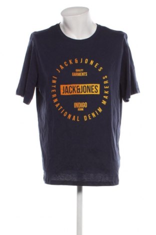 Tricou de bărbați Jack & Jones, Mărime XL, Culoare Albastru, Preț 81,58 Lei