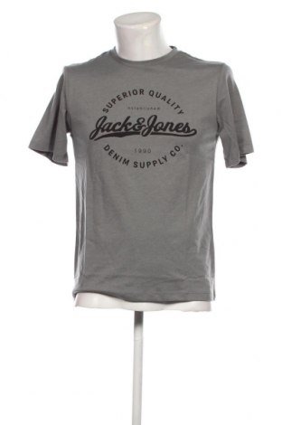 Ανδρικό t-shirt Jack & Jones, Μέγεθος S, Χρώμα Γκρί, Τιμή 8,79 €