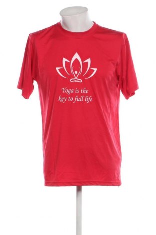 Herren T-Shirt James & Nicholson, Größe L, Farbe Rot, Preis 5,43 €