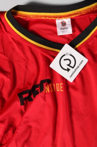 Ανδρικό t-shirt Jupiter, Μέγεθος L, Χρώμα Κόκκινο, Τιμή 5,45 €