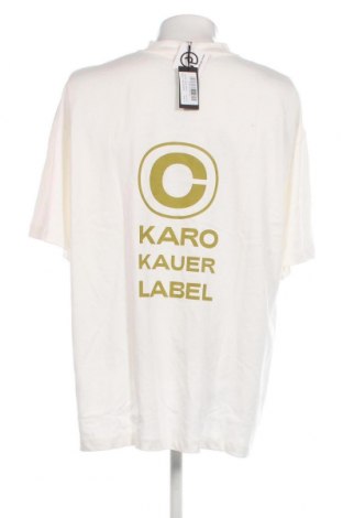 Мъжка тениска Karo Kauer, Размер L, Цвят Бял, Цена 56,00 лв.
