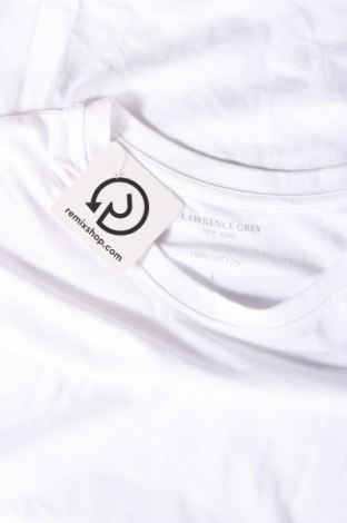 Herren T-Shirt Lawrence Grey, Größe L, Farbe Weiß, Preis 21,08 €