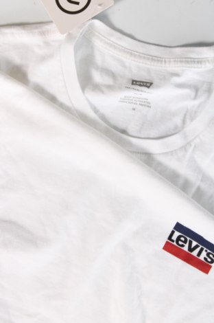 Мъжка тениска Levi's, Размер M, Цвят Бял, Цена 56,00 лв.