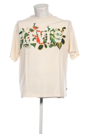 Herren T-Shirt Levi's, Größe S, Farbe Ecru, Preis 17,32 €
