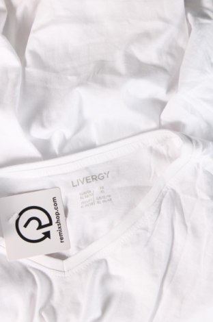 Ανδρικό t-shirt Livergy, Μέγεθος XL, Χρώμα Λευκό, Τιμή 8,04 €