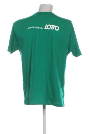Męski T-shirt Lotto, Rozmiar XXL, Kolor Zielony, Cena 44,78 zł