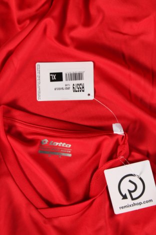 Męski T-shirt Lotto, Rozmiar XL, Kolor Czerwony, Cena 95,96 zł