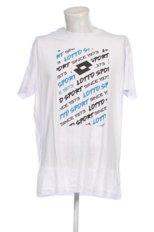 Ανδρικό t-shirt Lotto, Μέγεθος 3XL, Χρώμα Λευκό, Τιμή 15,98 €