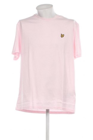Tricou de bărbați Lyle & Scott, Mărime XXL, Culoare Roz, Preț 175,00 Lei