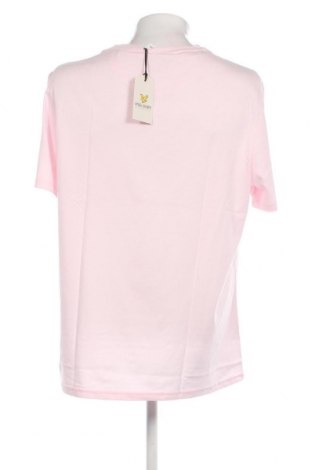 Tricou de bărbați Lyle & Scott, Mărime XXL, Culoare Roz, Preț 184,21 Lei