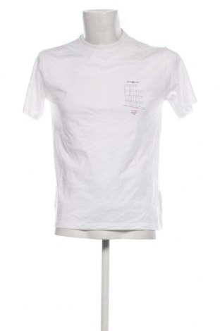 Herren T-Shirt Massimo Dutti, Größe S, Farbe Weiß, Preis 7,67 €