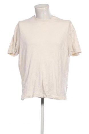 Мъжка тениска Massimo Dutti, Размер XL, Цвят Екрю, Цена 25,00 лв.
