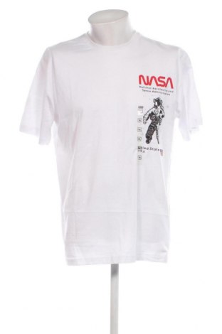 Ανδρικό t-shirt NASA, Μέγεθος XL, Χρώμα Λευκό, Τιμή 12,78 €