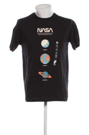 Męski T-shirt NASA, Rozmiar S, Kolor Czarny, Cena 45,45 zł