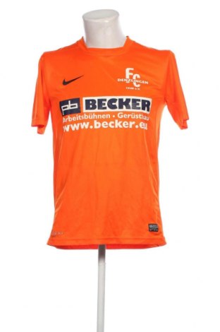 Мъжка тениска Nike, Размер M, Цвят Оранжев, Цена 27,00 лв.