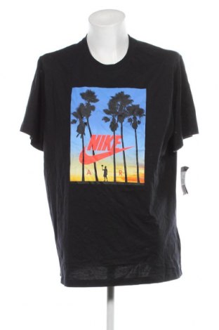 Herren T-Shirt Nike, Größe XXL, Farbe Blau, Preis 43,14 €