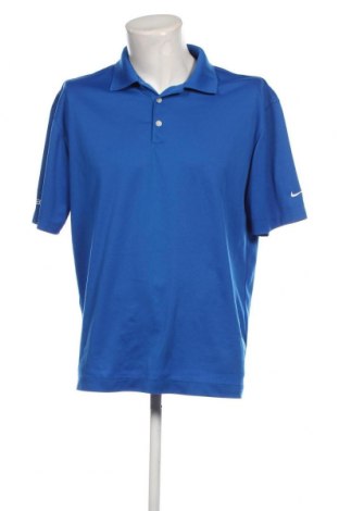 Мъжка тениска Nike Golf, Размер L, Цвят Син, Цена 27,00 лв.