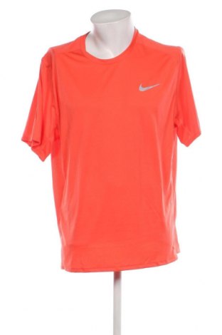 Męski T-shirt Nike Running, Rozmiar XXL, Kolor Pomarańczowy, Cena 86,36 zł