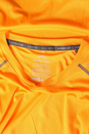 Herren T-Shirt Nordcap, Größe M, Farbe Orange, Preis 6,12 €