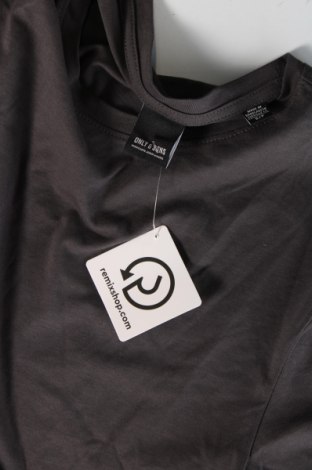 Herren T-Shirt Only & Sons, Größe S, Farbe Grau, Preis € 10,82