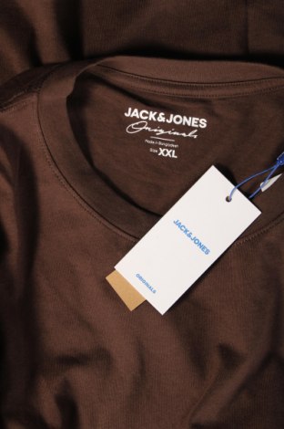 Herren T-Shirt Originals By Jack & Jones, Größe XXL, Farbe Braun, Preis 15,98 €