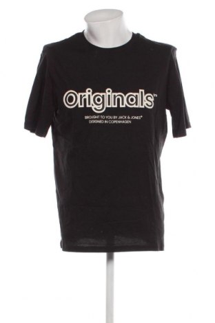 Ανδρικό t-shirt Originals By Jack & Jones, Μέγεθος XL, Χρώμα Μαύρο, Τιμή 12,78 €