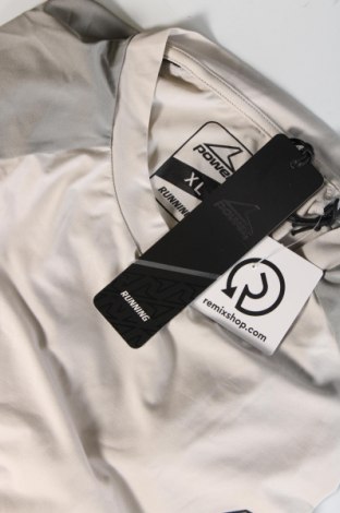 Herren T-Shirt POWER, Größe XL, Farbe Grau, Preis € 6,50