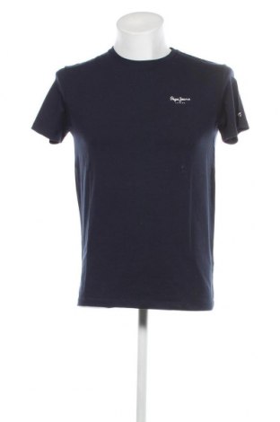 Tricou de bărbați Pepe Jeans, Mărime M, Culoare Albastru, Preț 184,21 Lei