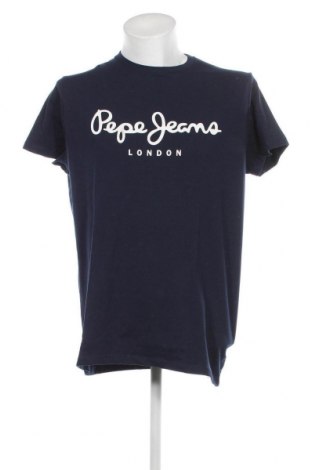 Ανδρικό t-shirt Pepe Jeans, Μέγεθος XXL, Χρώμα Μπλέ, Τιμή 28,87 €