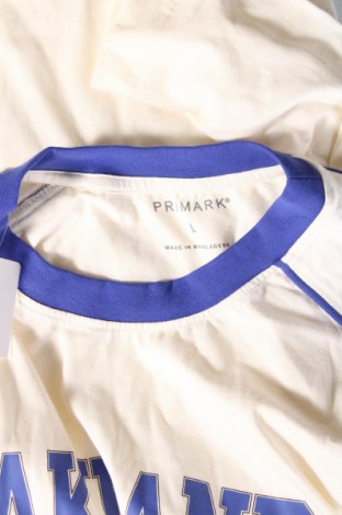 Ανδρικό t-shirt Primark, Μέγεθος L, Χρώμα Εκρού, Τιμή 8,04 €