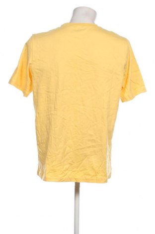 Męski T-shirt Pull&Bear, Rozmiar L, Kolor Żółty, Cena 38,38 zł