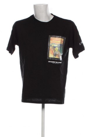 Ανδρικό t-shirt Pull&Bear, Μέγεθος M, Χρώμα Μαύρο, Τιμή 10,82 €