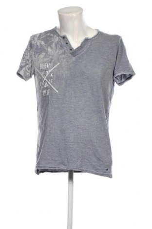 Ανδρικό t-shirt Q/S by S.Oliver, Μέγεθος L, Χρώμα Μπλέ, Τιμή 5,20 €