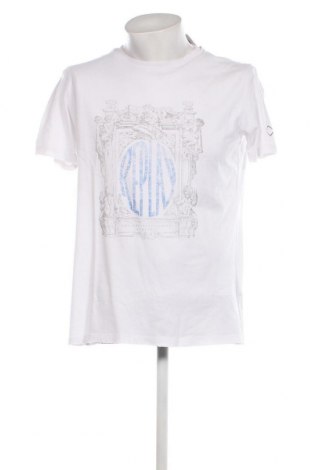 Мъжка тениска Replay, Размер L, Цвят Бял, Цена 72,00 лв.