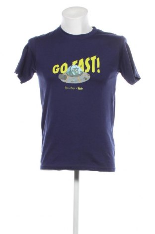 Herren T-Shirt Rick and Morty, Größe S, Farbe Blau, Preis 8,79 €