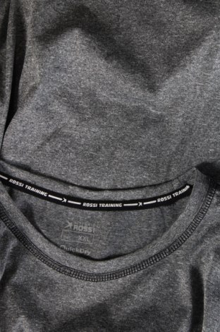 Мъжка тениска Rossi, Размер XXL, Цвят Сив, Цена 13,00 лв.