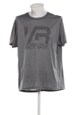Ανδρικό t-shirt Rossi, Μέγεθος XXL, Χρώμα Γκρί, Τιμή 8,04 €