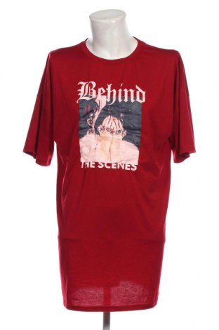 Ανδρικό t-shirt SHEIN, Μέγεθος L, Χρώμα Κόκκινο, Τιμή 4,82 €