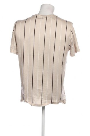 Мъжка тениска SHEIN, Размер L, Цвят Бежов, Цена 13,00 лв.