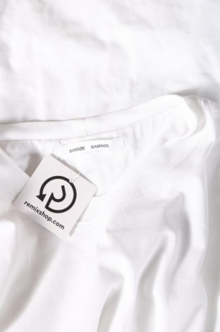 Herren T-Shirt Samsoe & Samsoe, Größe XL, Farbe Weiß, Preis 17,40 €