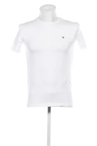 Herren T-Shirt Scotch & Soda, Größe S, Farbe Weiß, Preis 22,27 €