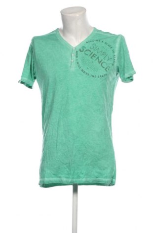 Мъжка тениска Smog, Размер L, Цвят Зелен, Цена 13,00 лв.
