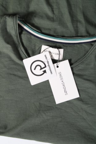 Pánske tričko  Sondag & Sons, Veľkosť S, Farba Zelená, Cena  10,82 €