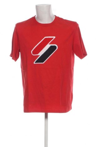 Pánske tričko  Superdry, Veľkosť L, Farba Červená, Cena  20,62 €