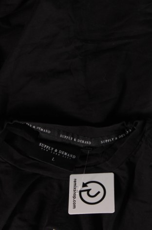 Pánské tričko  Supply & Demand, Velikost L, Barva Černá, Cena  223,00 Kč