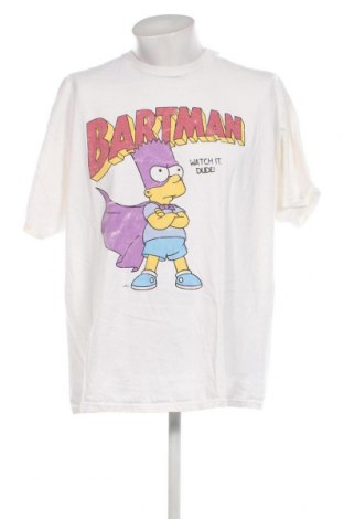 Męski T-shirt The Simpsons, Rozmiar L, Kolor Biały, Cena 55,97 zł